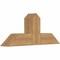 Ekena Millwork Portland Timber Gable Bracket, Western Red Cedar, 36"W x 15"H x 5 1/2"D x 5 1/2"F, 10/12 Pitch GBW036X15X0606POR00SWR - alternate 4